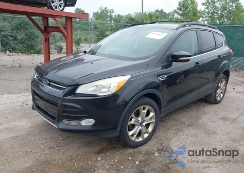 2013 Ford Escape Sel из США, поврежденный, VIN 1FMCU0HX0DUD09416